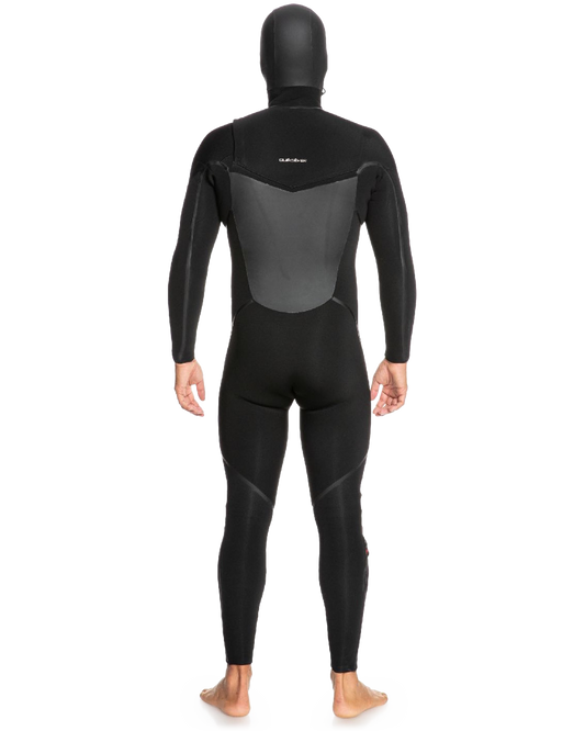 5/4/3 Marathon Sessions Hooded Chest Zip Wetsuit - Black