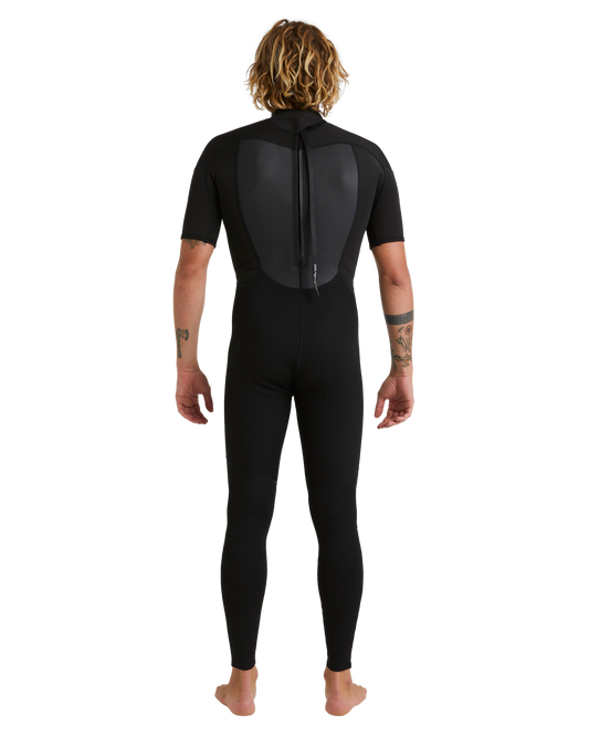 2/2 Prologue Short Sleeve Back Zip Wetsuit - Black