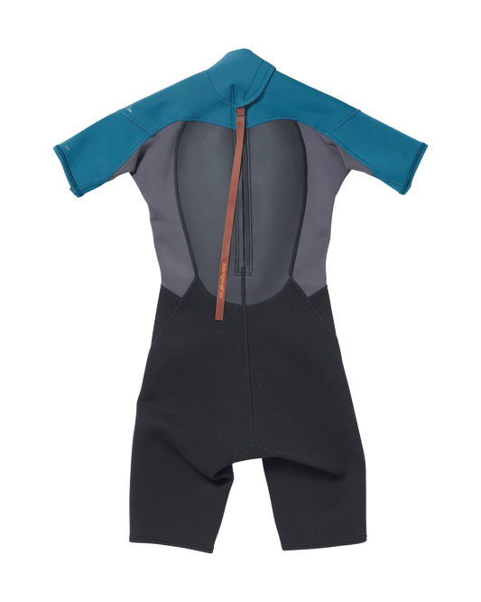 2/2 Prologue Back Zip Spring Suit - Midnight Turquoise
