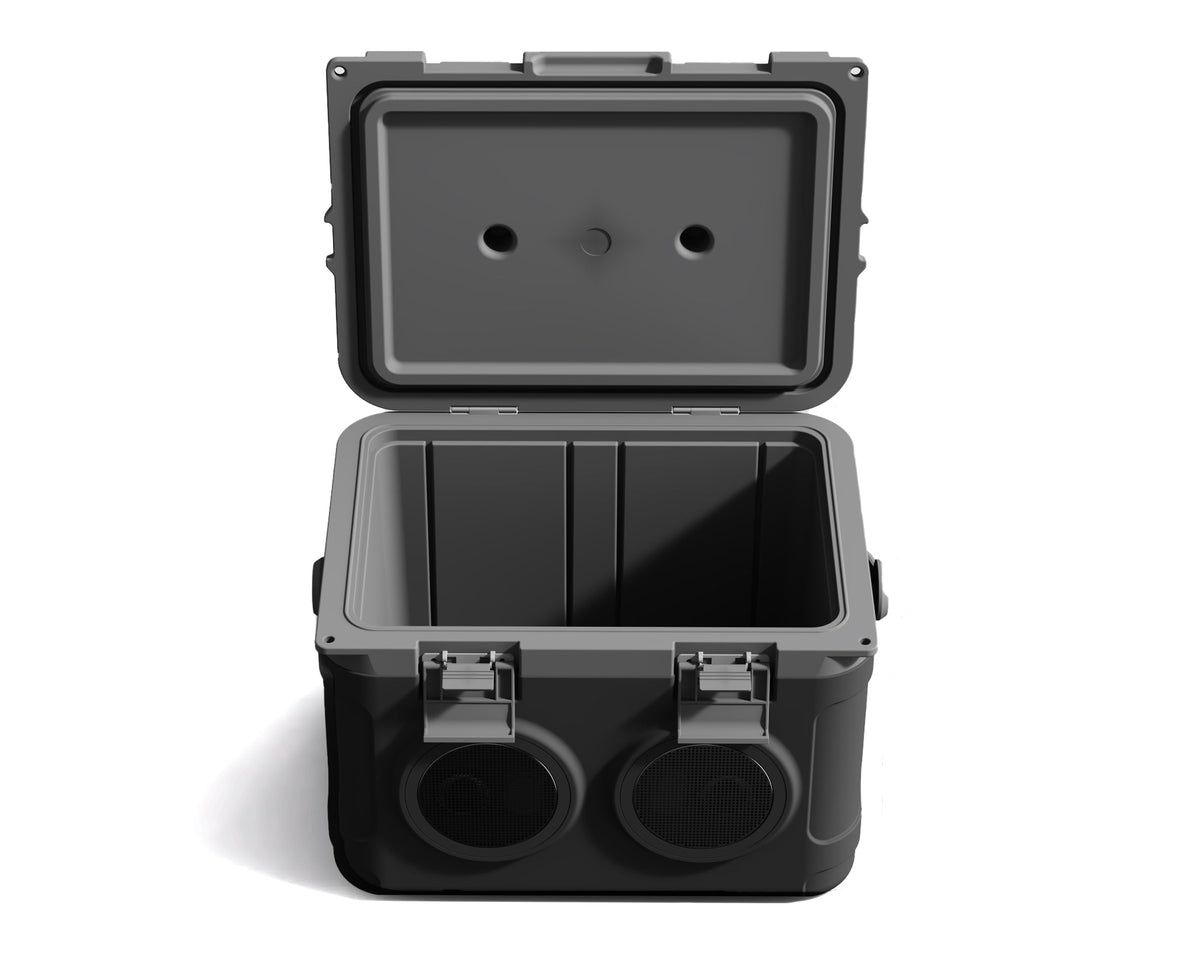 Quiksilver Huntington Box Cooler with Built-In Bluetooth Speakers