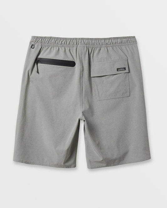 Waterman Suva 19" Amphibian Hybrid Shorts - Light Gray Heather - 2