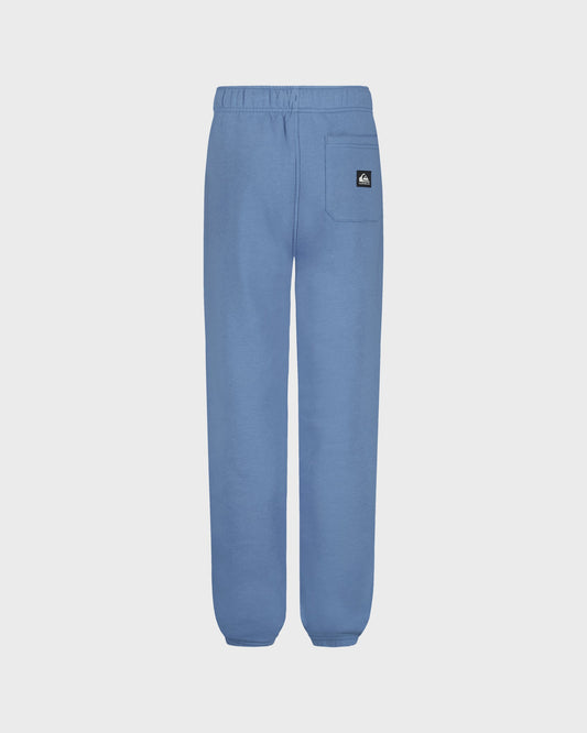 Blue pants on a light gray background