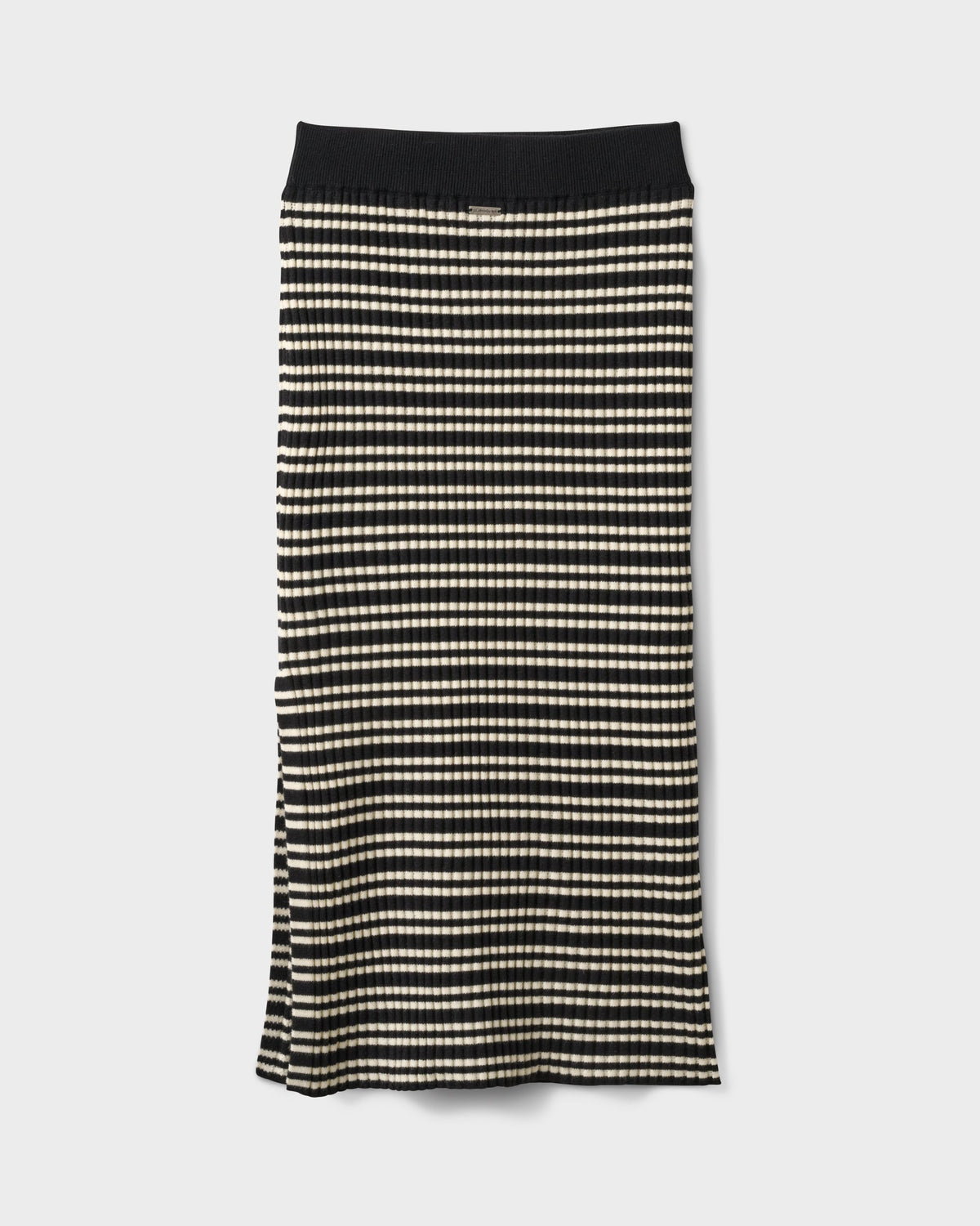 Cora Bay Yarn Dyed Stripe Sweater Midi Skirt