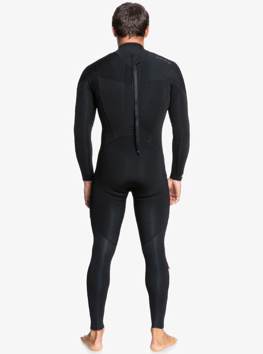 4/3mm Everyday Sessions Back Zip Wetsuit - Black BLACK 2