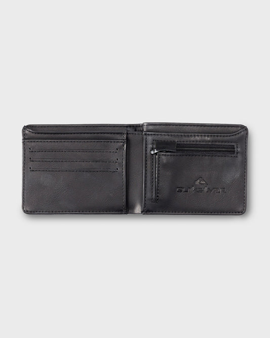 Slim Rays Bifold Wallet - Black