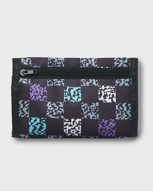 Everydaily Trifold Wallet - Aqua/Black