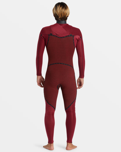 3/2mm Mercury Chest Zip GBS Wetsuit - Black BLACK 4