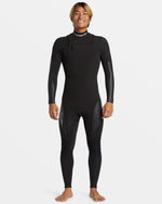 3/2mm Mercury Chest Zip GBS Wetsuit - Black BLACK 1