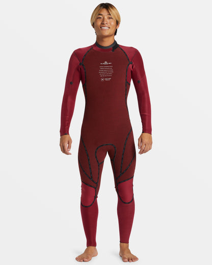 4/3mm Mercury Back Zip GBS Wetsuit - Black BLACK 2