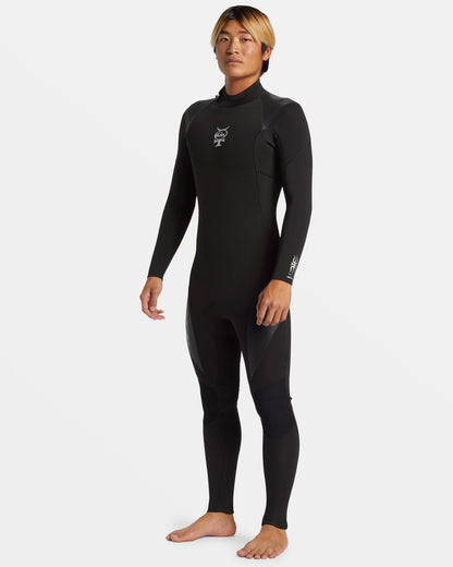 4/3mm Mercury Back Zip GBS Wetsuit - Black BLACK 5