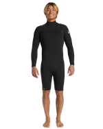 2/2 Everyday Sessions Chest Zip Long Sleeve Spring Suit - Black