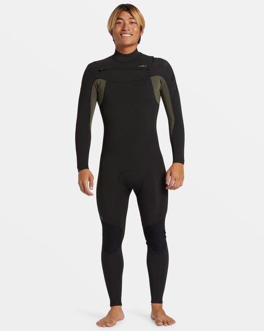 3/2mm Everyday Sessions Chest Zip Wetsuit - Thyme THYME 1