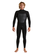 3/2 Marathon Sessions Chest Zip Fullsuit - Black
