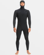 5/4/3mm Highline Hooded Chest Zip Wetsuit - Black BLACK 1