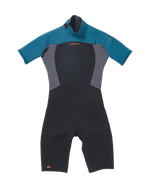 2/2 Prologue Back Zip Spring Suit - Midnight Turquoise