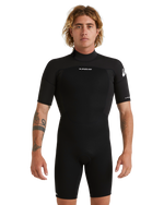2/2 Prologue Short Sleeve Back Zip Spring Suit - Black