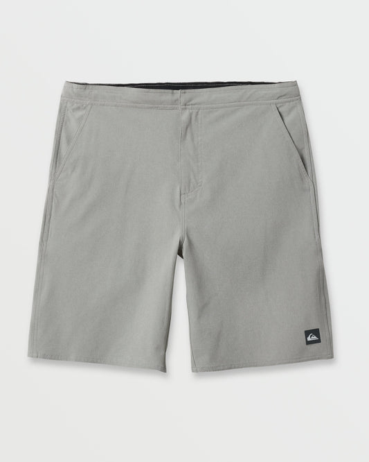 Waterman Suva 19" Amphibian Hybrid Shorts - Light Gray Heather - 1