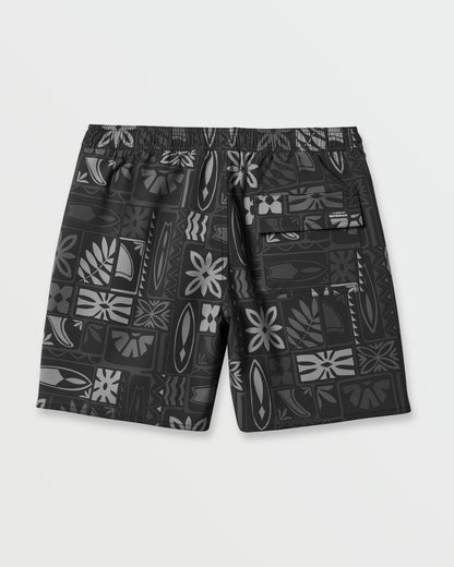 Waterman Borderline 17" Volley Swim Trunk - Phantom - 2
