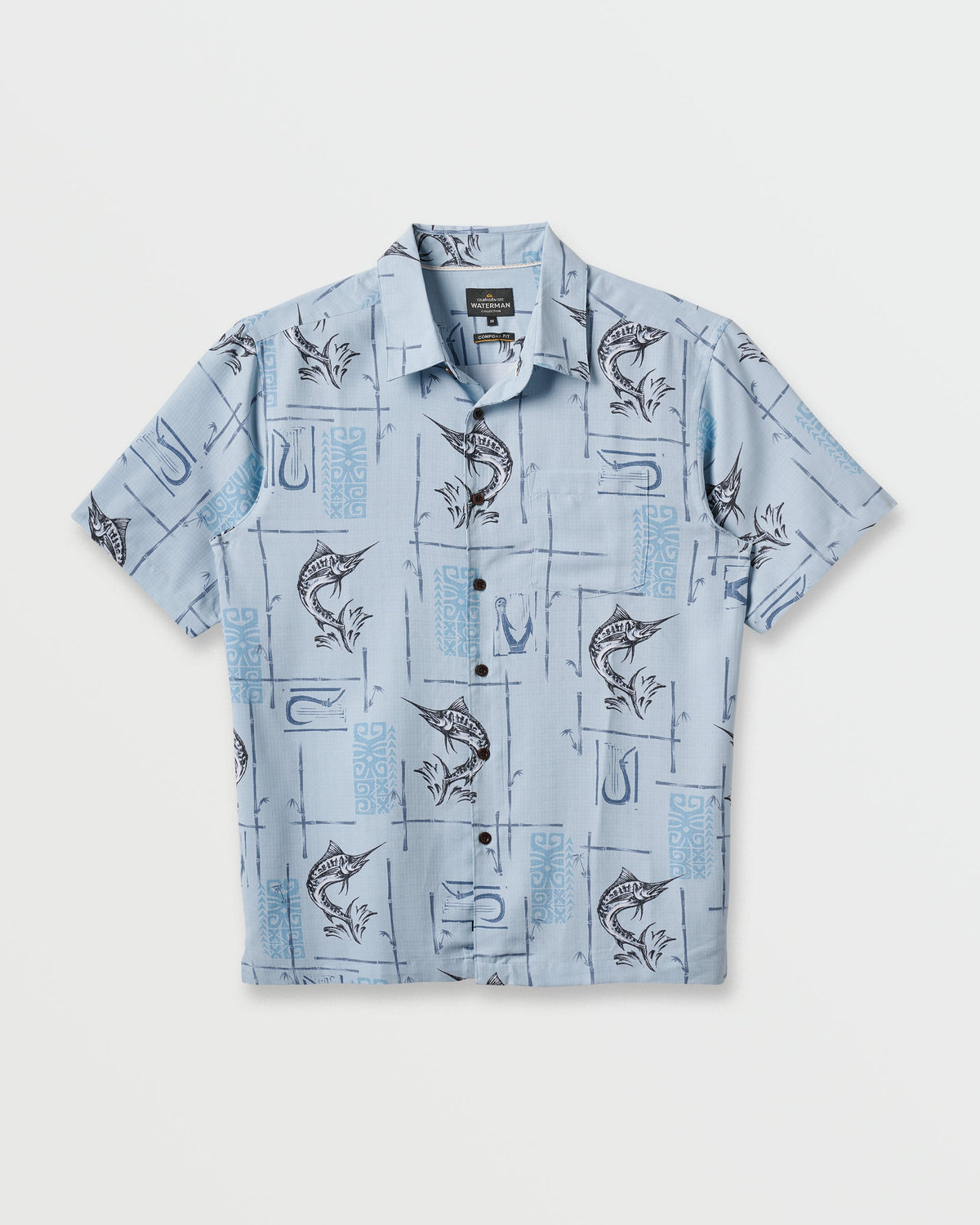 Waterman-Big-Day-Short-Sleeve-Shirt-Ashley-Blue-5