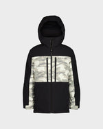 Boys Double Black Snow Jacket