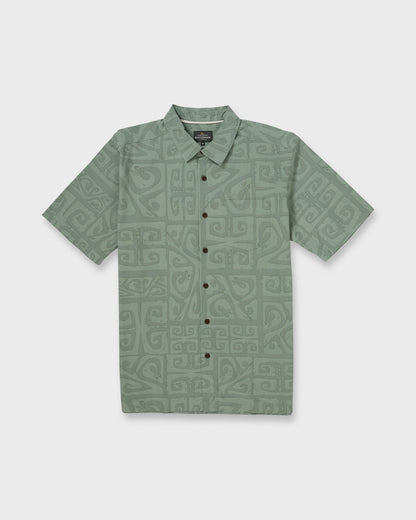 Waterman-Tiki-Beach-Short-Sleeve-Shirt-Lily-Pad-6