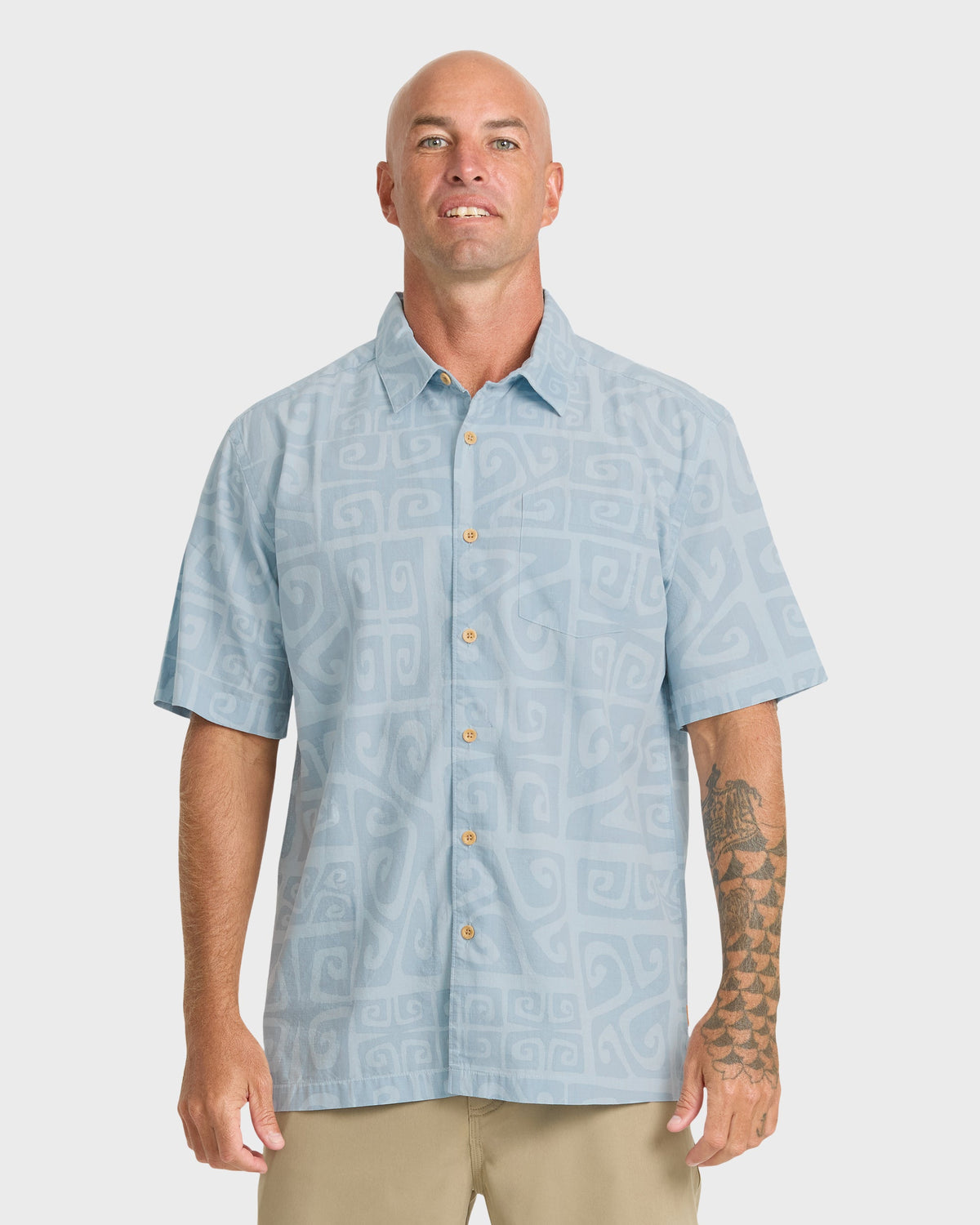 Waterman-Tiki-Beach-Short-Sleeve-Shirt-Skyway-1