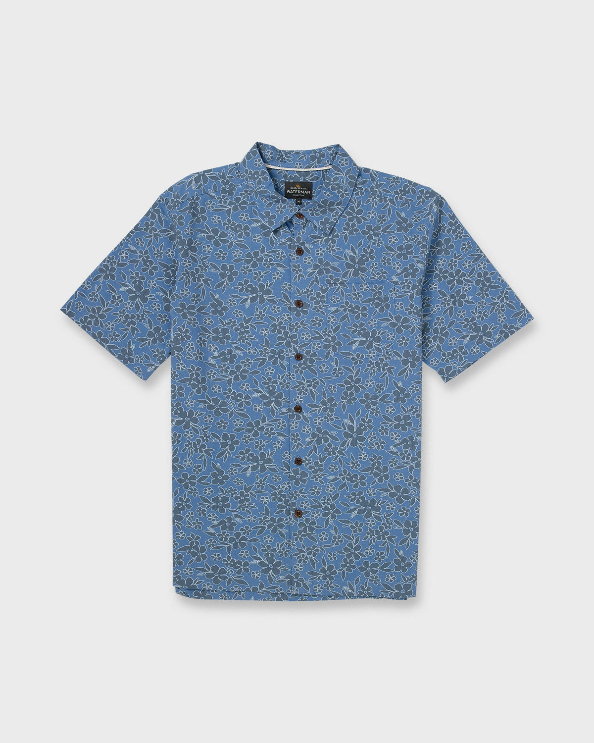 Waterman-Flower-Field-Short-Sleeve-Shirt-Blue-Shadow-6