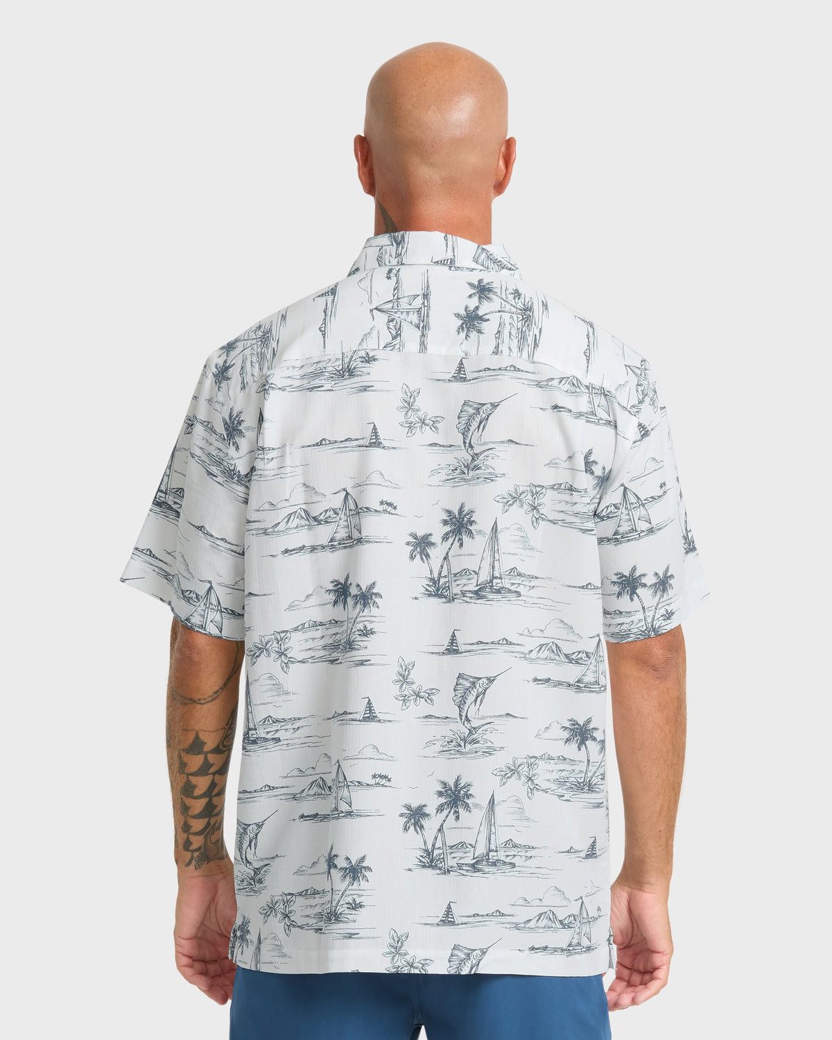 Waterman-Sail-Away-Short-Sleeve-Shirt-Dark-Denim-2