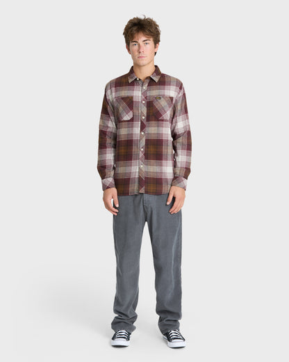 AVALON-FLANNEL-OXBLOOD-RED-3