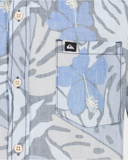 Boys Palm Breeze Classic Short Sleeve Woven Shirt