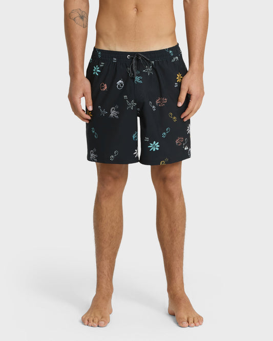 Surfsilk-Mix-17"-Nb-Swim-Trunks-Black-1