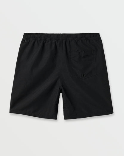 Everyday Solid 17" Swim Trunks - Black - 2