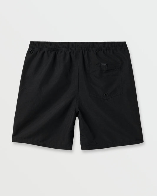 Everyday Solid 17" Swim Trunks - Black - 2