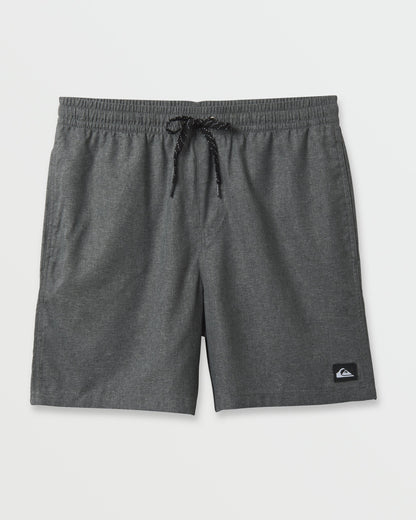 Everyday Solid 17" Swim Trunks - Heather Gray - 1