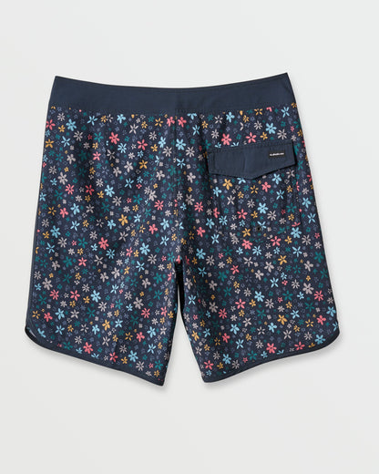 Surfsilk-Scallop-Ditsy-19"-Boardshorts-Black-5
