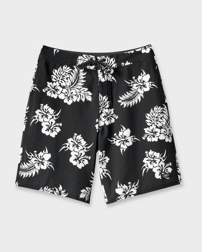 Mercury Floral 21" Boardshorts - Black