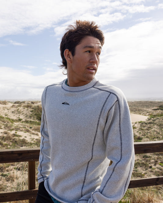 Keller Crewneck Sweatshirt - Light Gray Heather