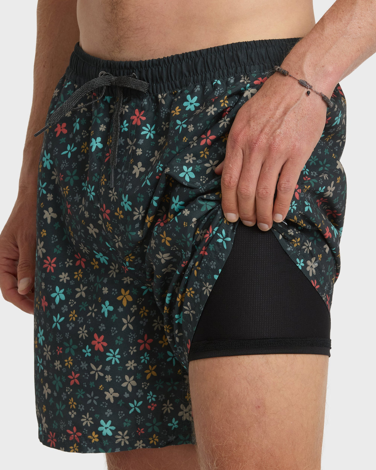 Everyday-Ditsy-Floral-Swim-Trunks-Black-6