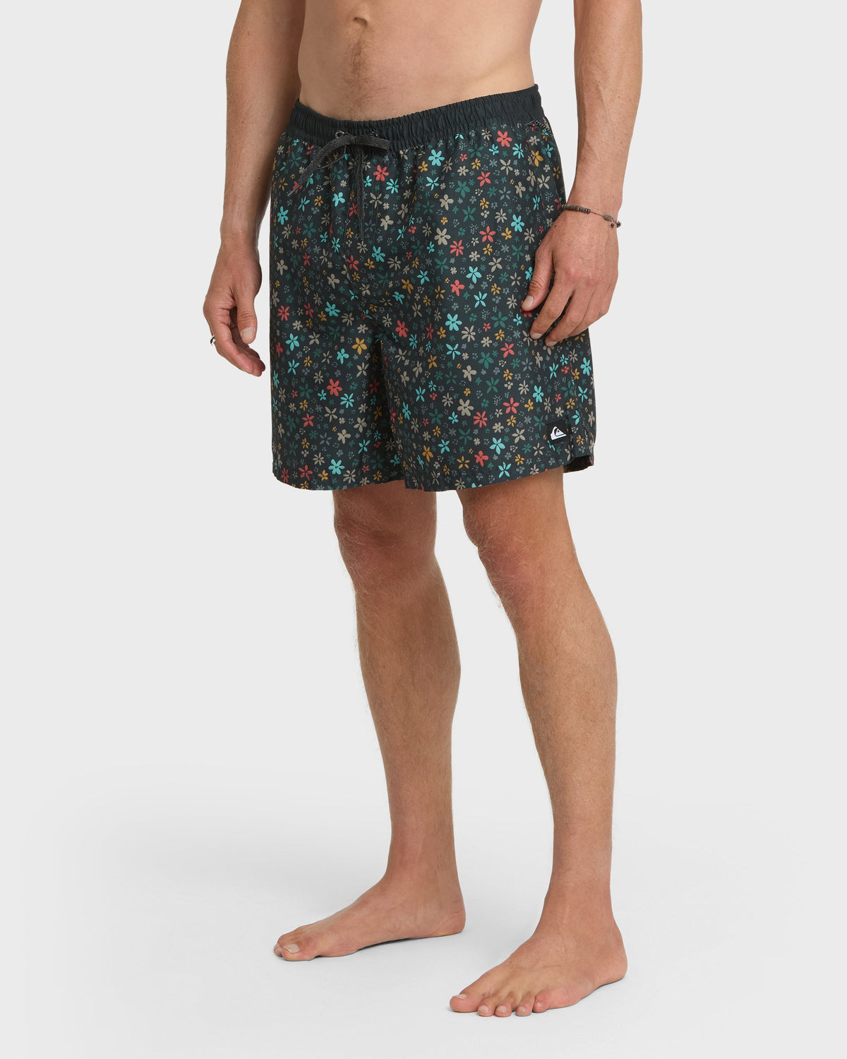 Everyday-Ditsy-Floral-Swim-Trunks-Black-4