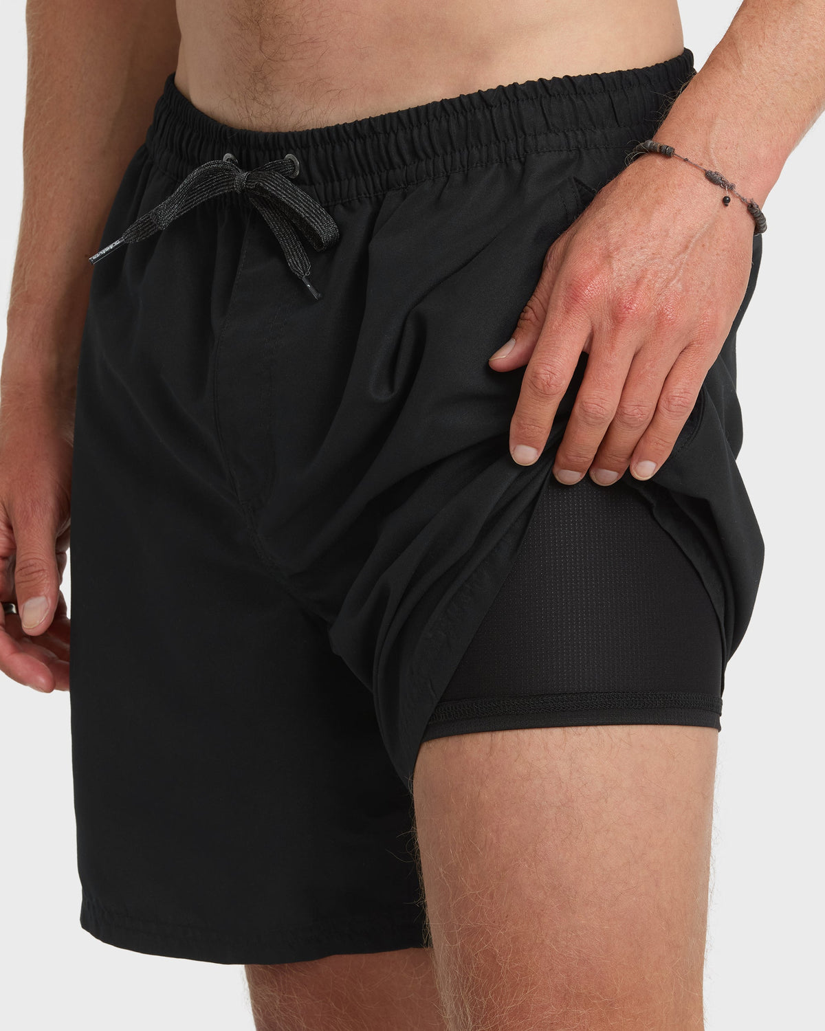 Everyday-Solid-17"-Swim-Trunks-Black-6