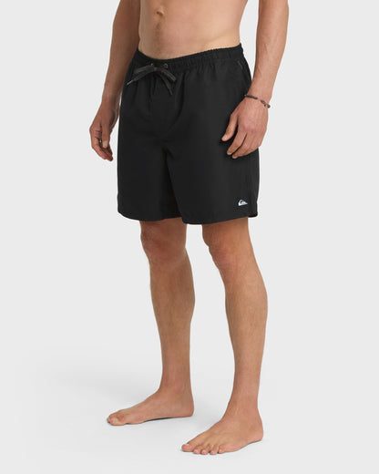 Everyday-Solid-17"-Swim-Trunks-Black-4
