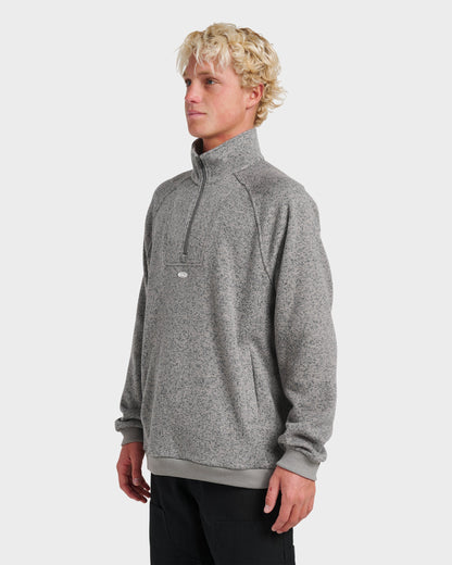 Keller-Half-Zip-Mock-Sweatshirt-Smoked-Gray-Heather-3