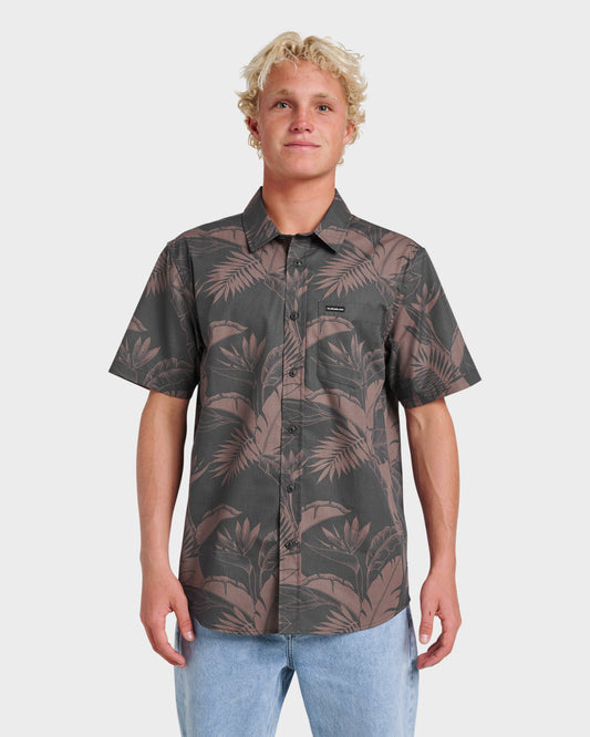 Kahanu-Classic-Short-Sleeve-Shirt-Black-1