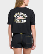 Quiksilver X Pacifico Sign Lock Cropped Boyfriend T-Shirt