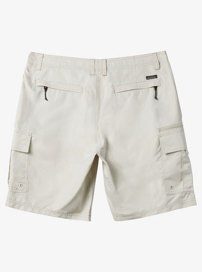 Quiksilver Waterman Maldive Atoll 20" Cargo Shorts - Silver Birch - 2