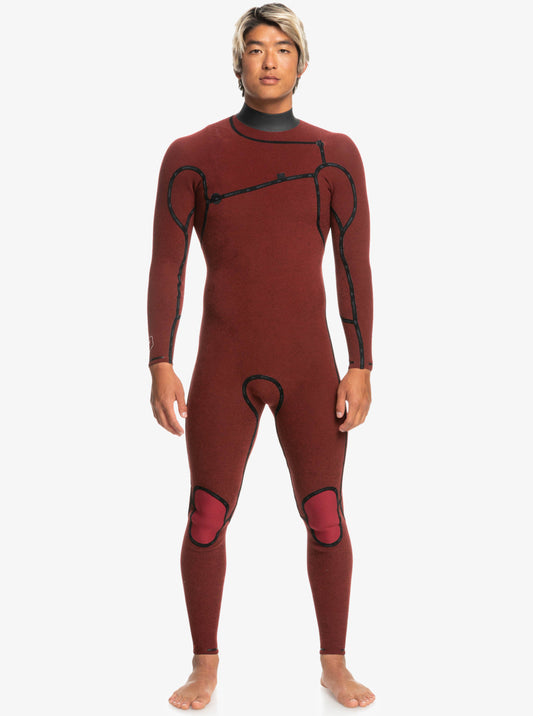3/2mm Highline Chest Zip Wetsuit - Black BLACK 2