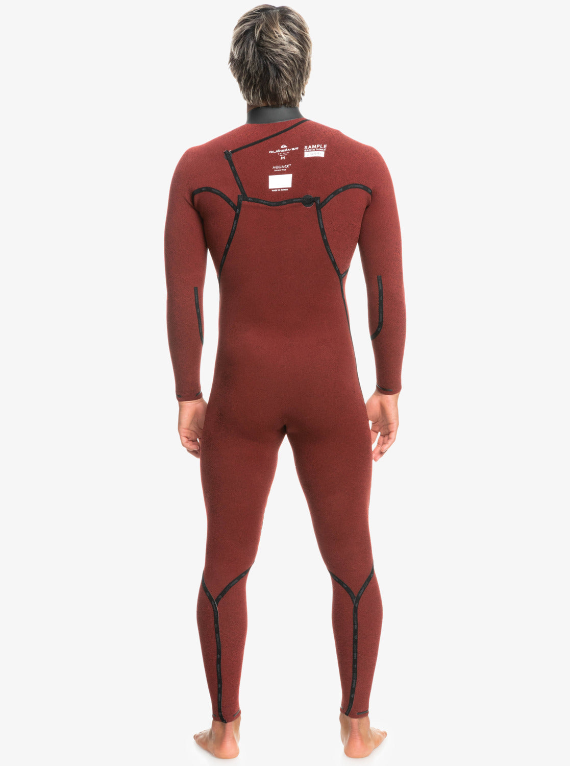 4/3mm Highline Chest Zip Wetsuit - Black BLACK 4